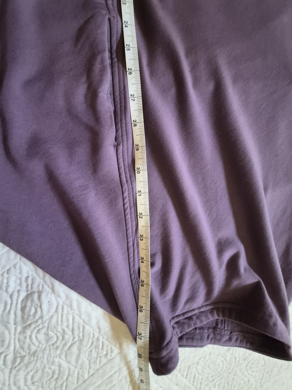 Athleta Open-Front Draped Cardigan in Dusty Plum - Picture 9 of 12